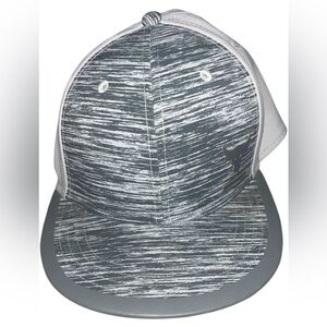 MEN'S UNDER ARMOUR PROJECT ROCK BLOOD SWEAT RESPECT BRAHMA SNAPBACK GRAY HAT